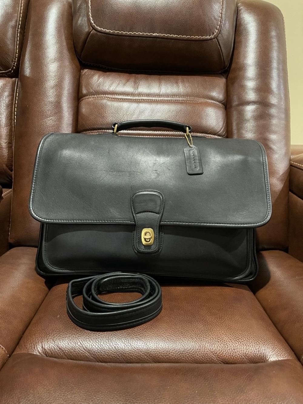 Vintage Coach Metropolitan Brief(5180)